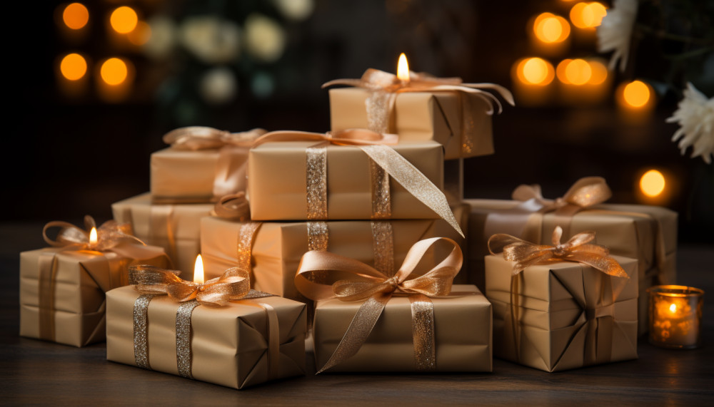 How do online retail companies handle gift exchanges?